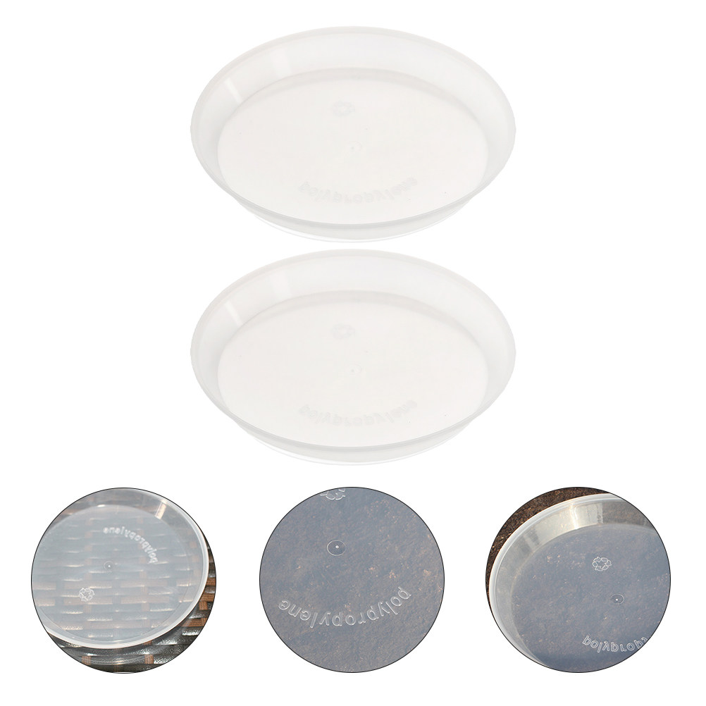 Food Snacks For Camping - 2Pcs Eco-Friendly PP Fruit Plate Portable