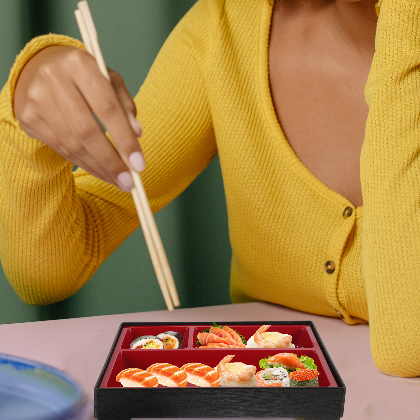 Food In Japanese Snacks - Portable Bento Snack Box Japanese Food