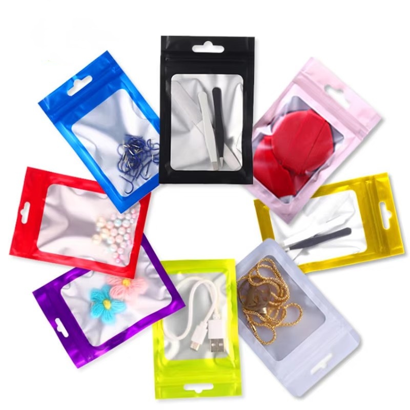 Food Like Snacks - Matte Aluminum Foil Frosted Window Ziplock