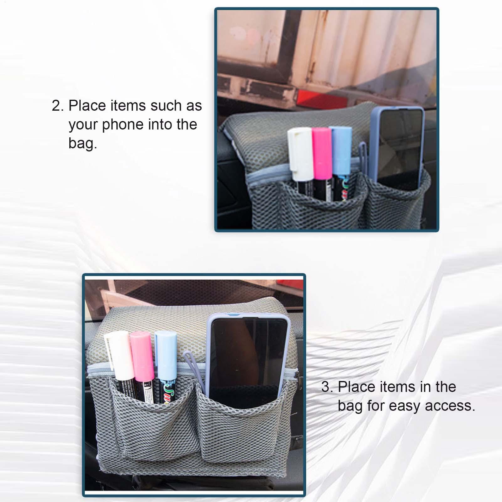 Back Of Seat Organizer Multifu - Rv Snacks & Food Zone Surat Menu recension och pris
