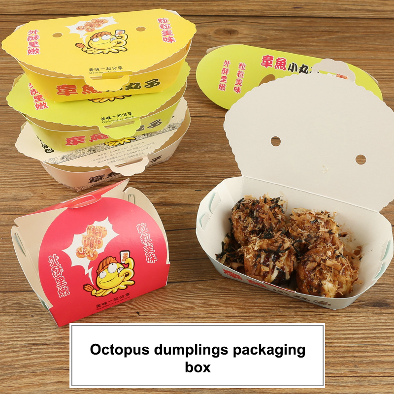 100Pcs Disposable Cartoon Octo - Street Food Snacks recension och pris