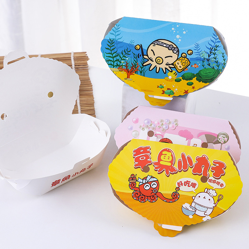 100Pcs Disposable Cartoon Octo - Street Food Snacks recension och pris
