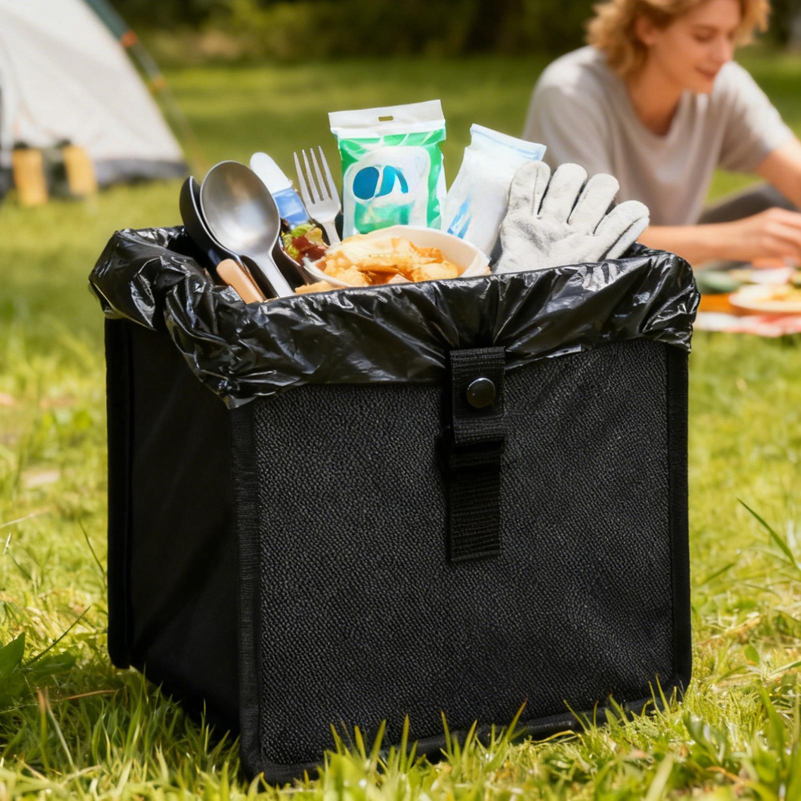 Car Trash Can Foldable Backsea - Rv Snacks & Food Zone Surat Menu recension och pris
