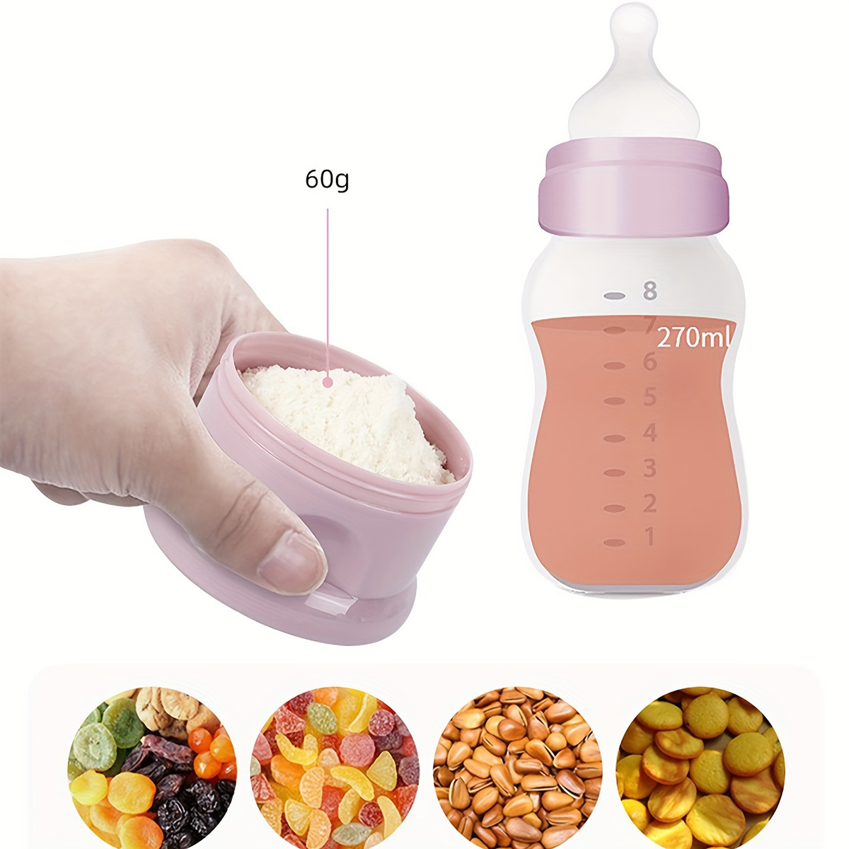Large Capacity Baby Milk Powde - Food Snacks For 1 Year Old recension och pris