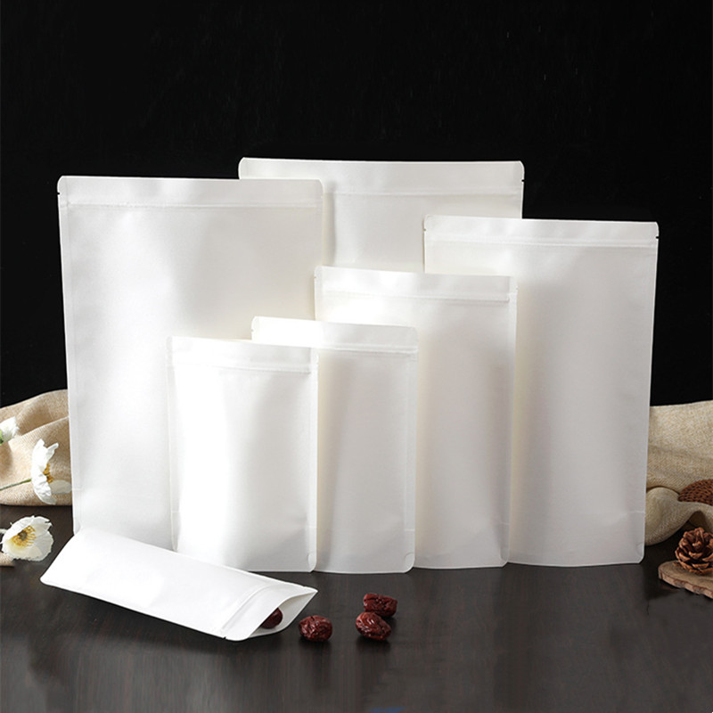 100PCS White Paper + PE Inlay  - Food Like Snacks recension och pris