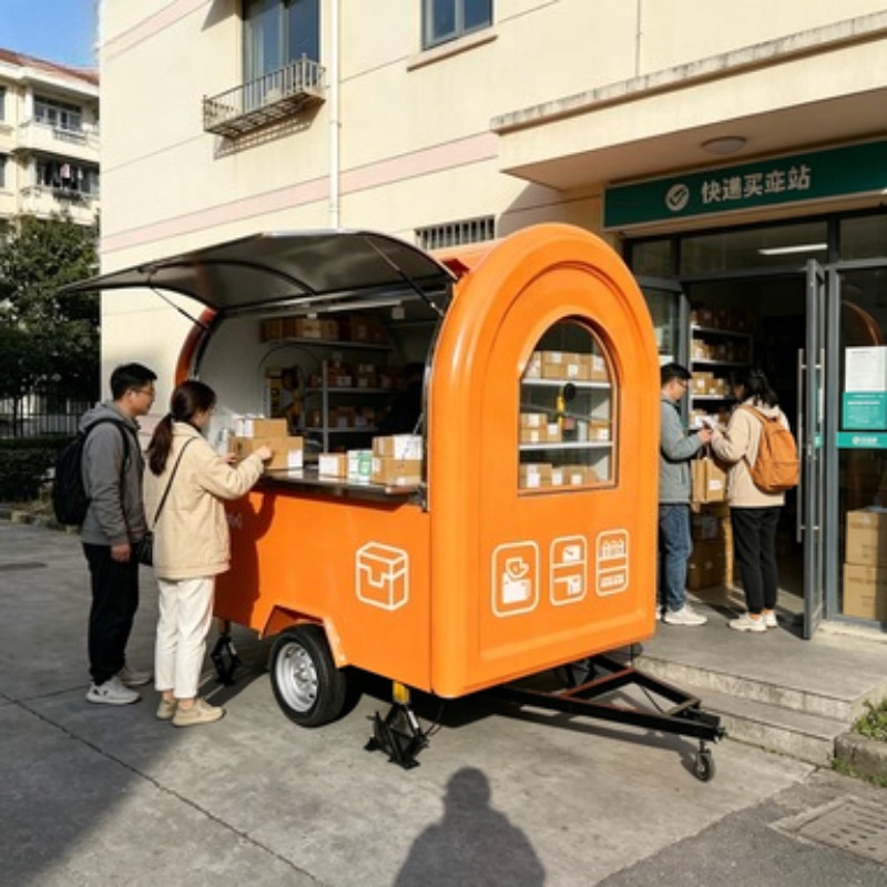 Hot Sale Food Cart Hand Push M - Street Food Snacks recension och pris