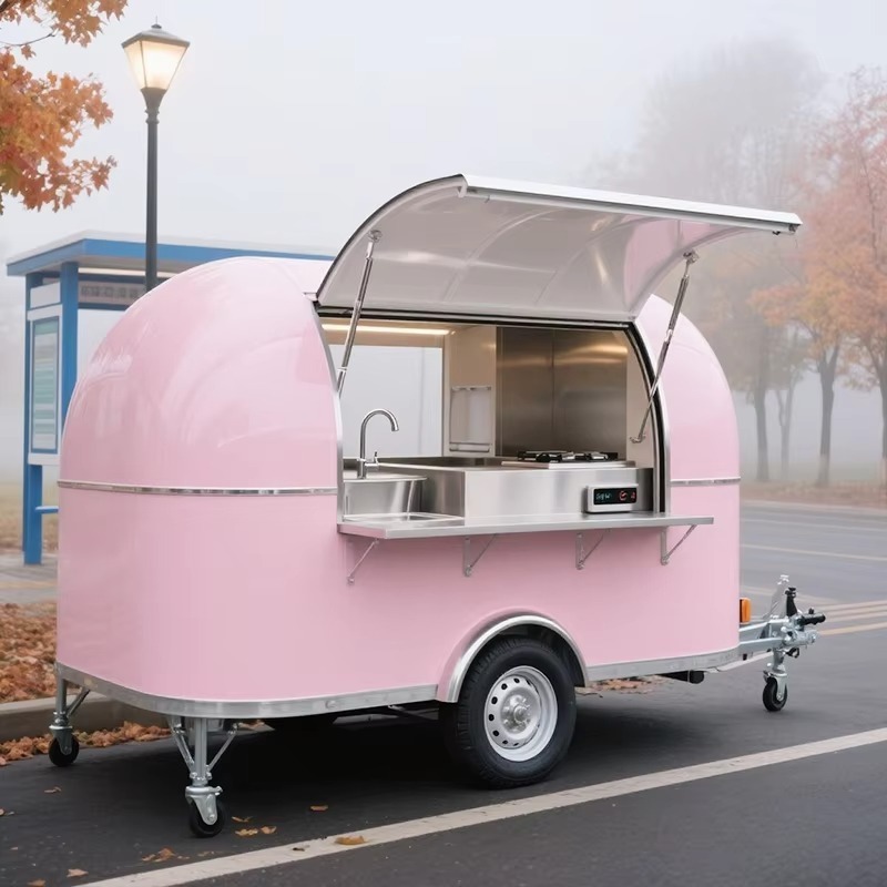 Hot Sale Food Cart Hand Push M - Street Food Snacks recension och pris