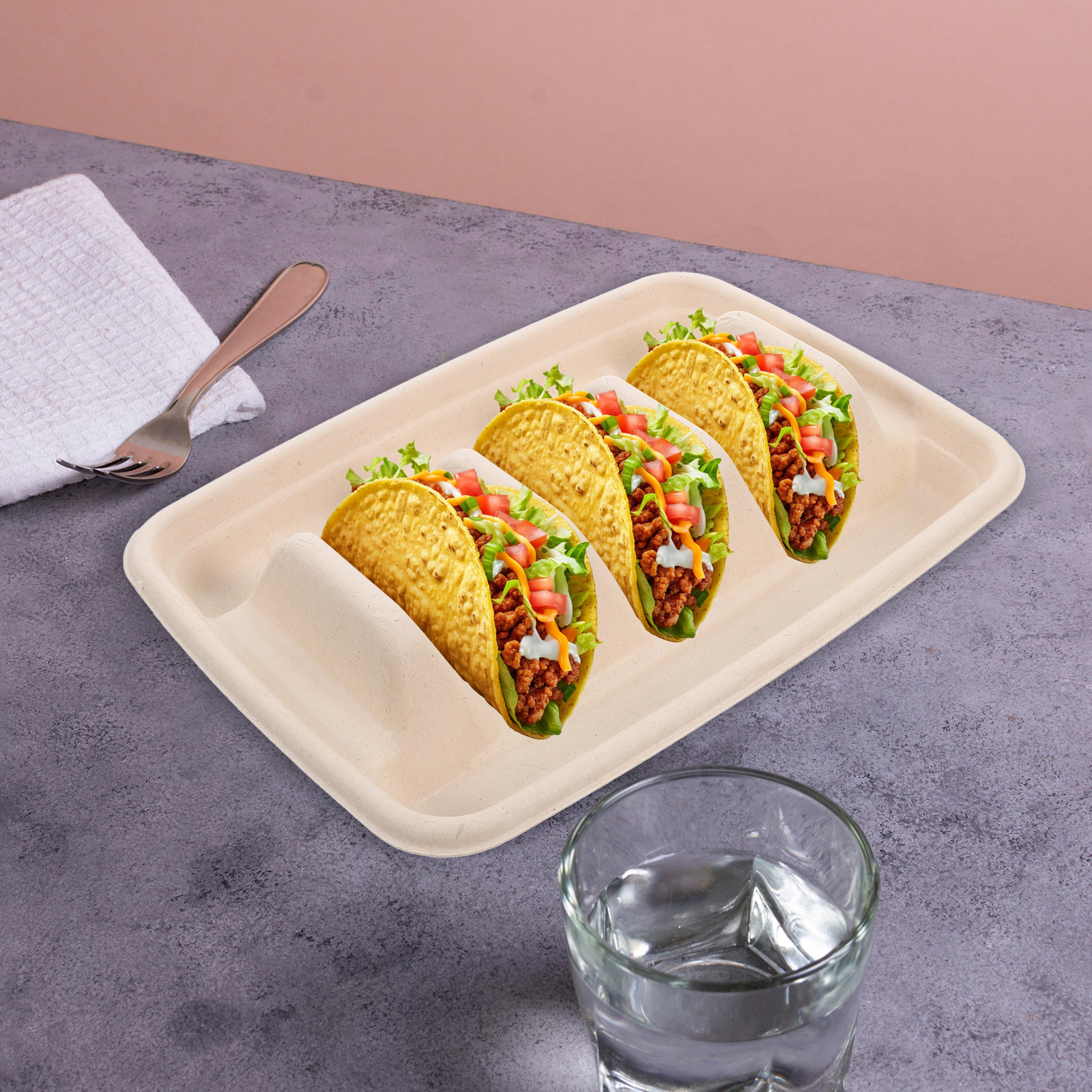 50Pcs Taco Holders Disposable  - Street Food Snacks recension och pris