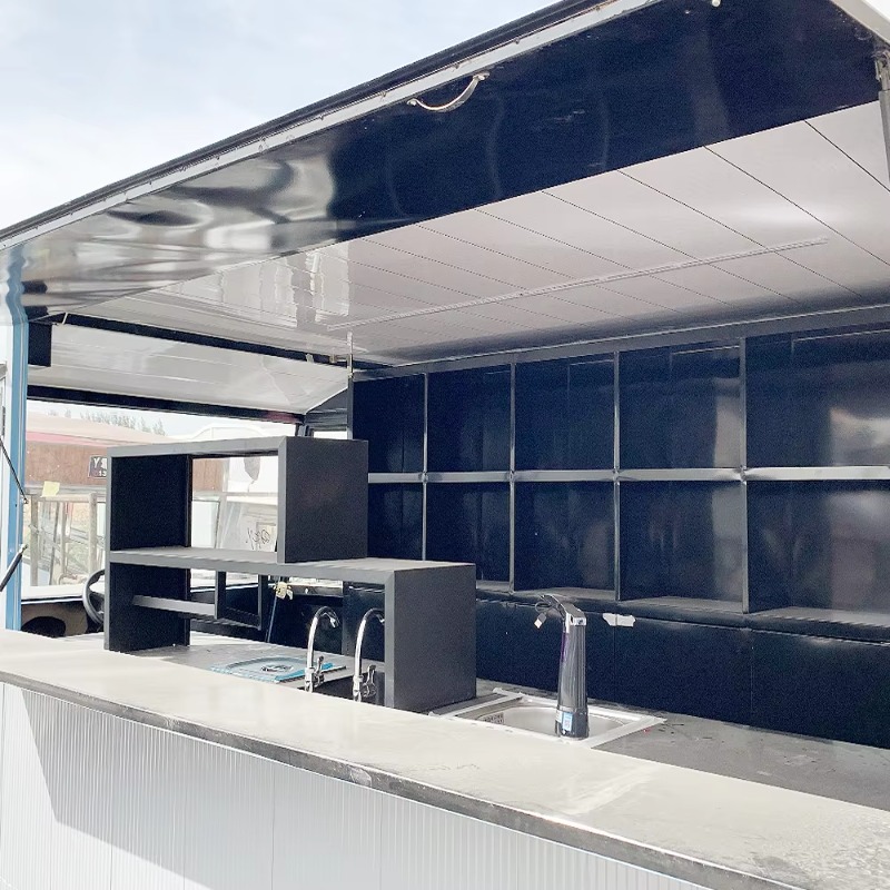 Mobile Coffee Shop Hot Dog Sna - Fast Food With Snacks recension och pris