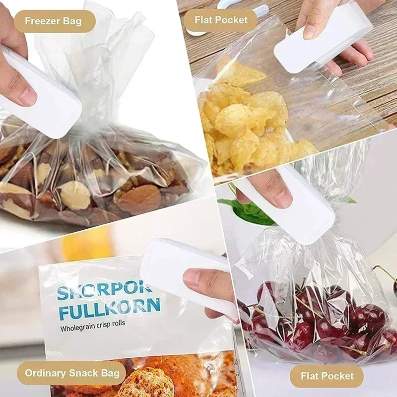 Portable Mini Heat Bag Sealer, - Food Hacks Snacks recension och pris