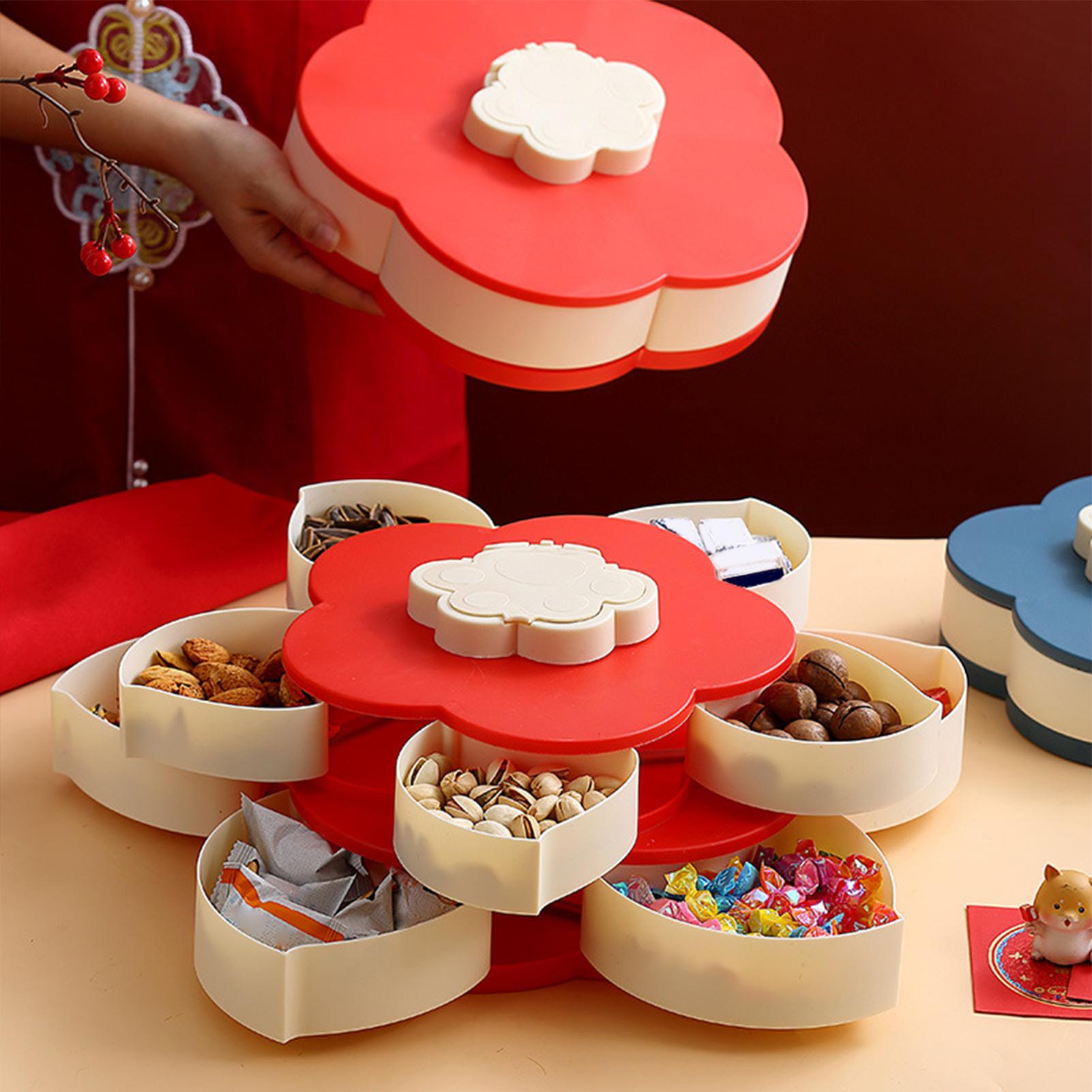 Divided Serving Tray Petal Sha - Food Snacks In India recension och pris