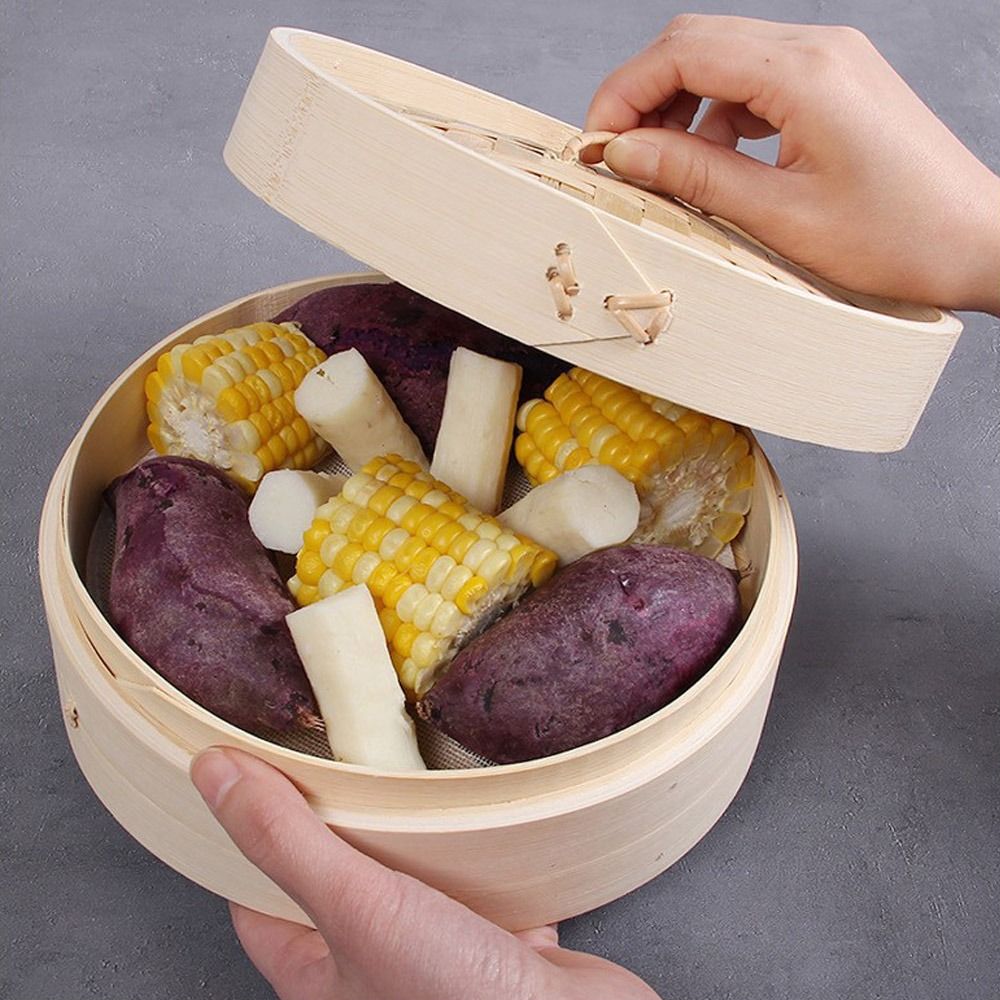 Chinese Steamer Bamboo Steamer - Food Like Snacks recension och pris