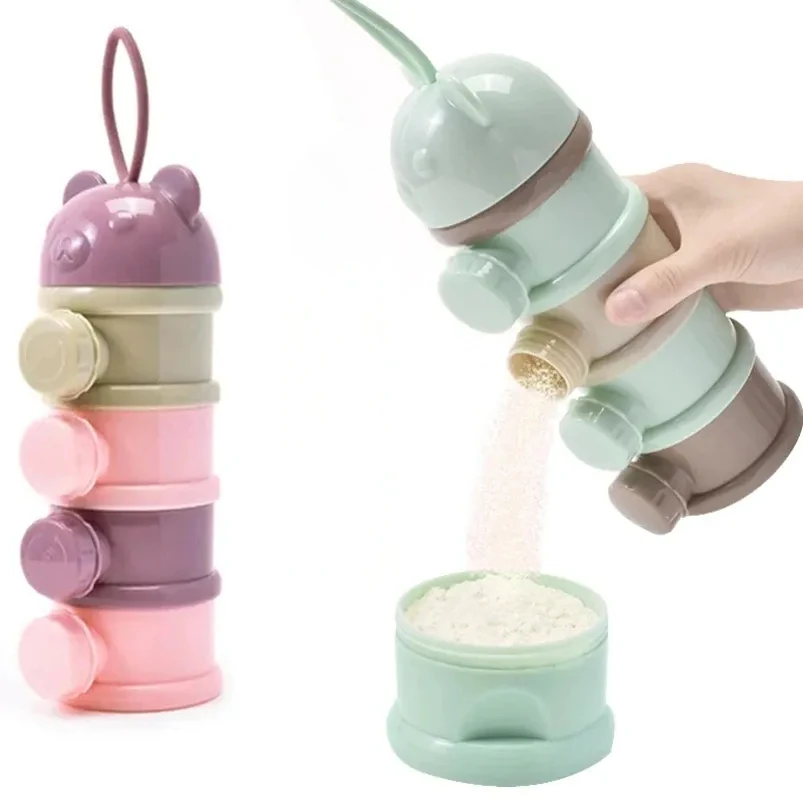 4Layer Bear Style Portable Mil - Food Snacks For 1 Year Old recension och pris