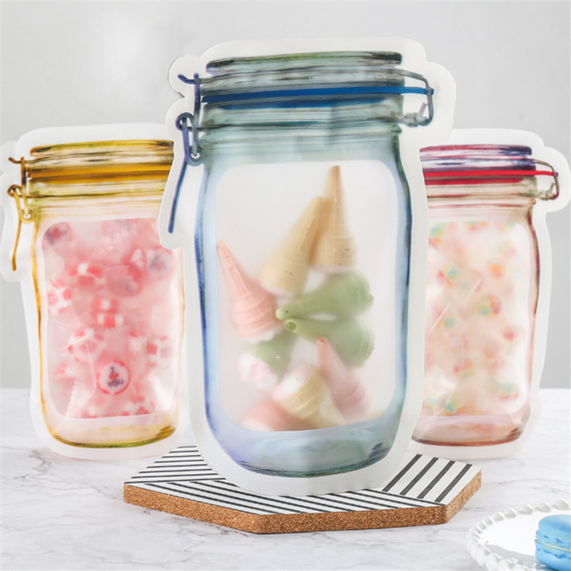 50Pcs Mason Bottle Shape Thick - Food Day Snacks recension och pris