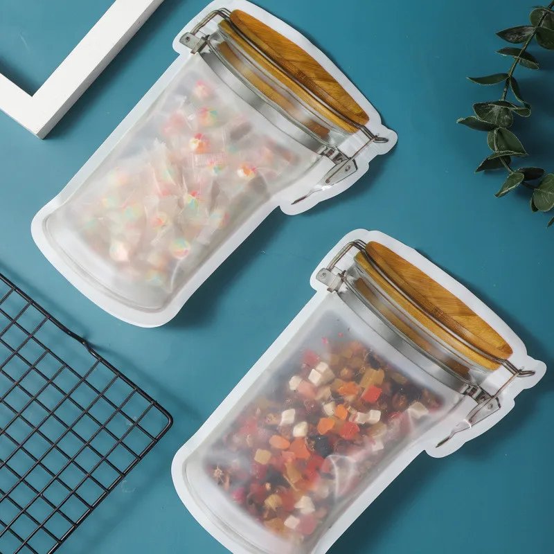 50Pcs Mason Bottle Shape Thick - Food Day Snacks recension och pris