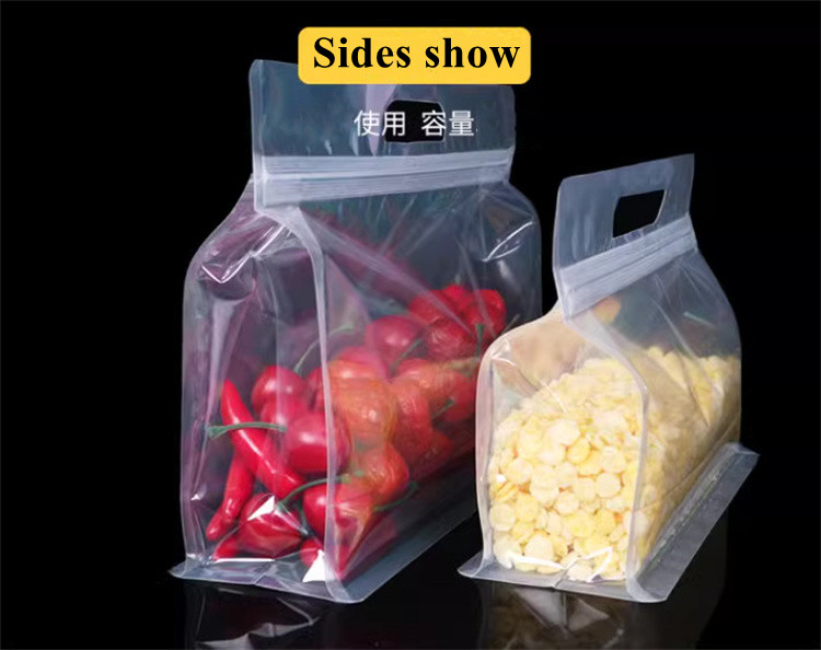 100PCS 3D Stand-up Clear Porta - Food Like Snacks recension och pris
