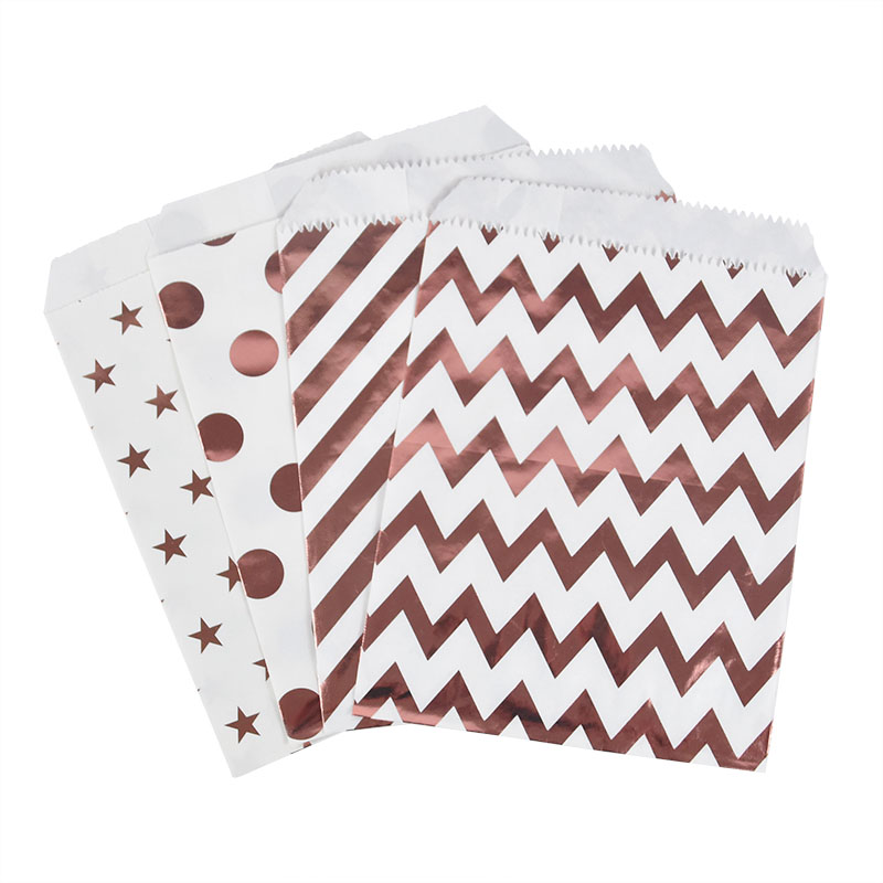 25/50pcs Rose Gold Candy Paper - Food Like Snacks recension och pris