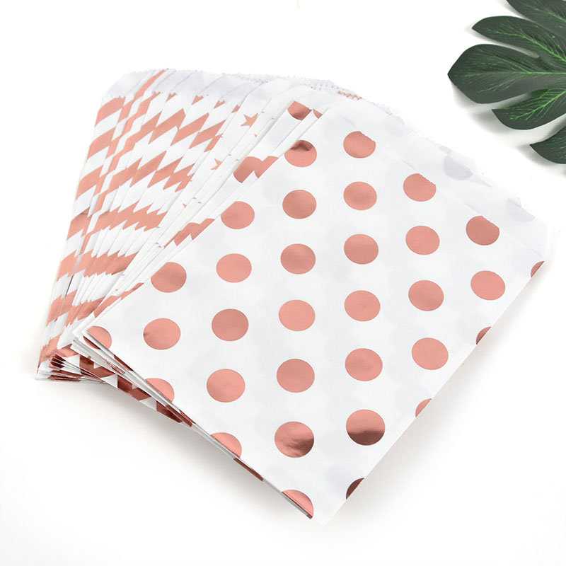 25/50pcs Rose Gold Candy Paper - Food Like Snacks recension och pris
