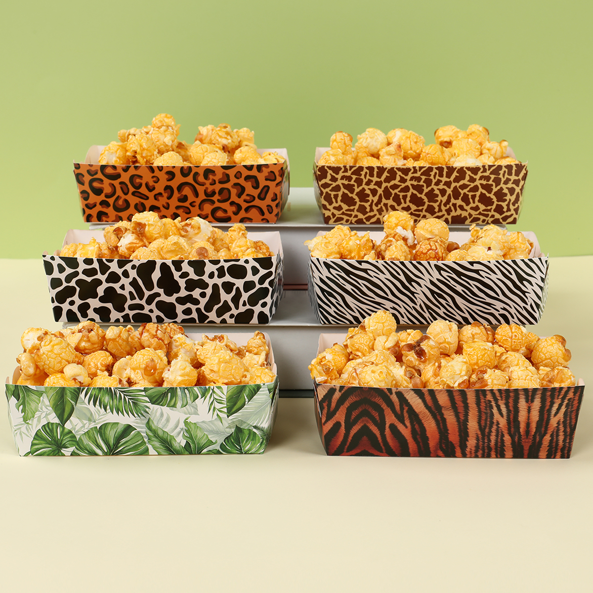 Jungle Animal Mini Snack Trays - Food Day Snacks recension och pris