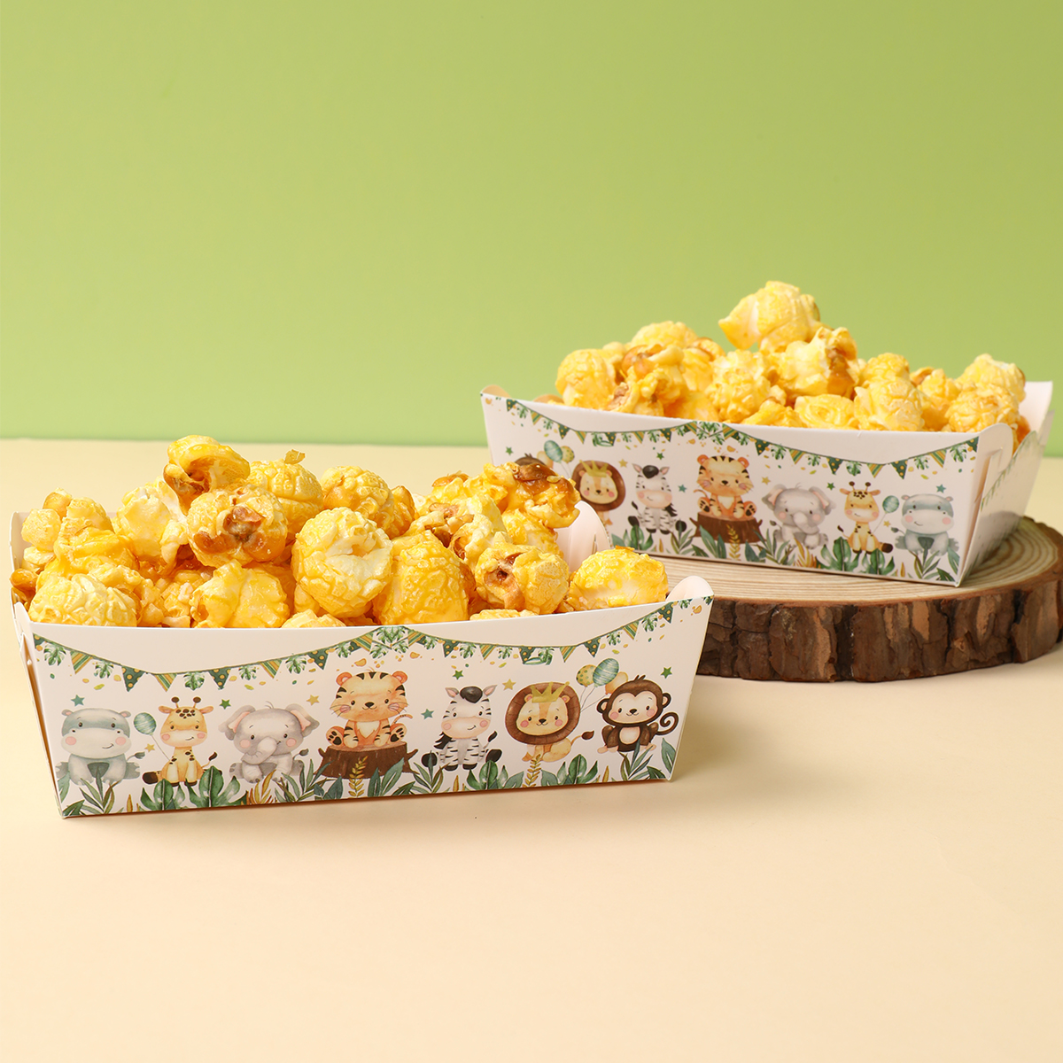 Jungle Animal Mini Snack Trays - Food Day Snacks recension och pris