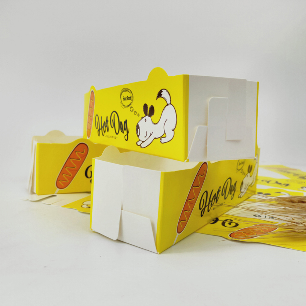 50 Pcs Hot Dog Box Food Servin - Food And Snacks For Picnic recension och pris