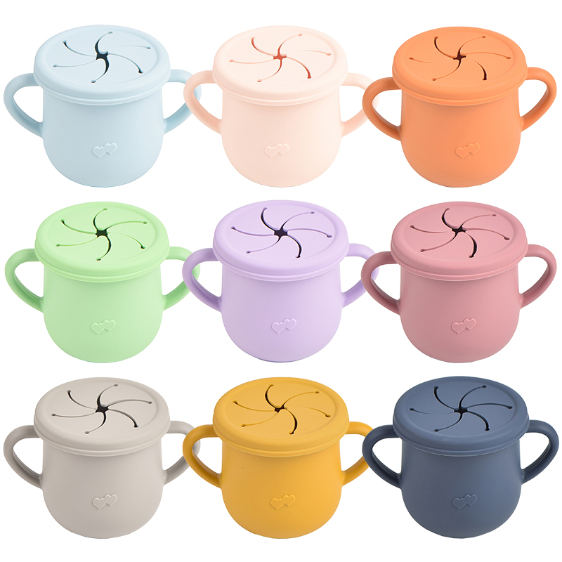 Baby Silicone Feeding Cups Por - Food Snacks For 1 Year Old recension och pris