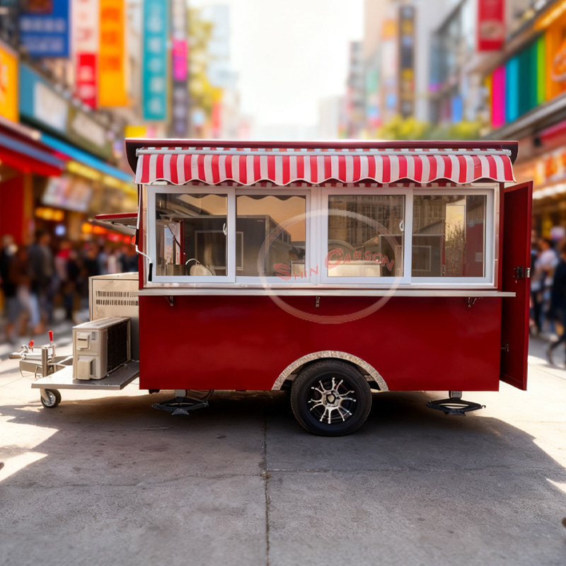 Mobile food truck, multi-funct - Food Snacks For Camping recension och pris