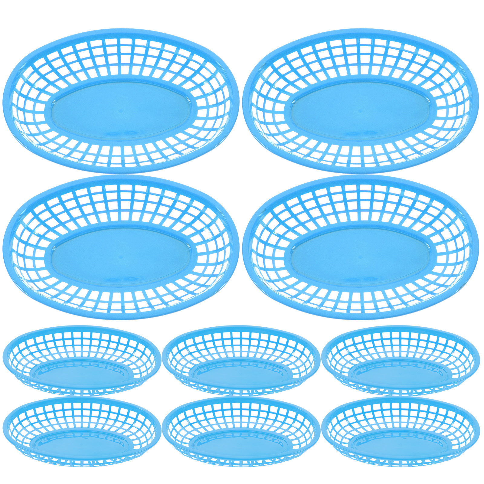 12Pcs Plastic Snack Baskets St - Fast Food With Snacks recension och pris