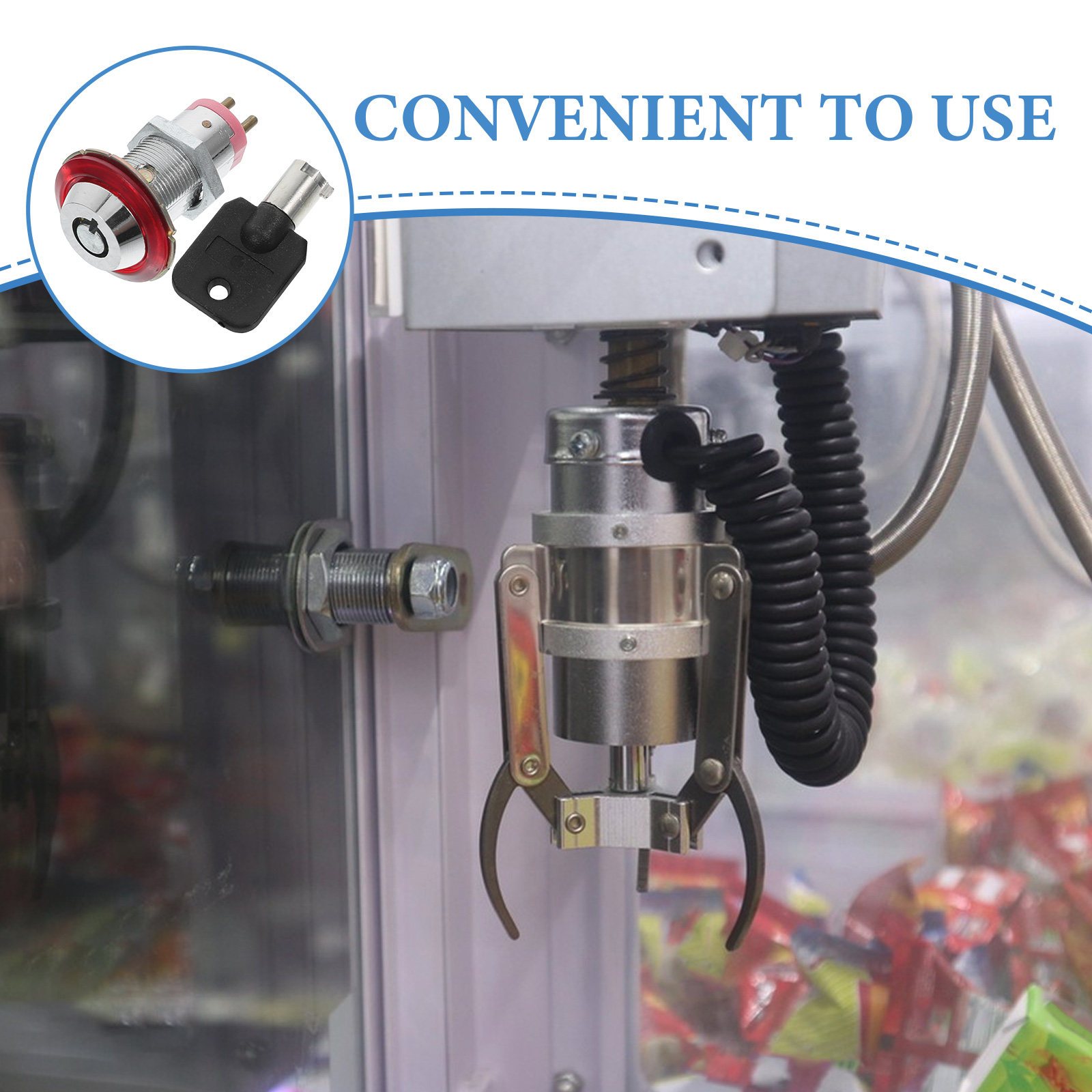 1Set Tubular Vending Machine L - Rv Snacks & Food Zone Surat Menu recension och pris