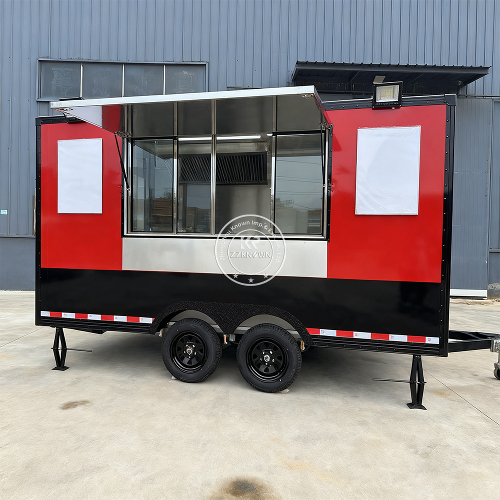 New Food Truck Trailer for Sal - Street Food Snacks recension och pris