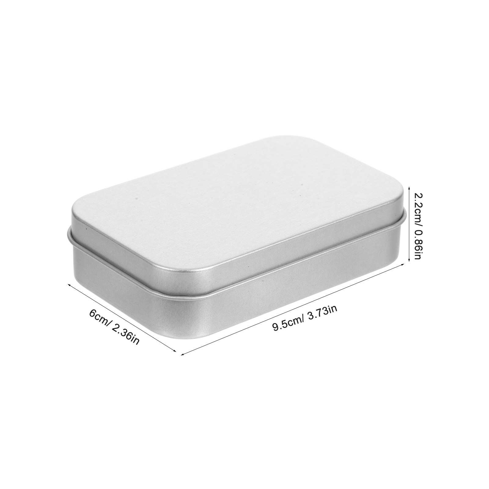 Secure Lid Rectangular Tin Box - Food Day Snacks recension och pris