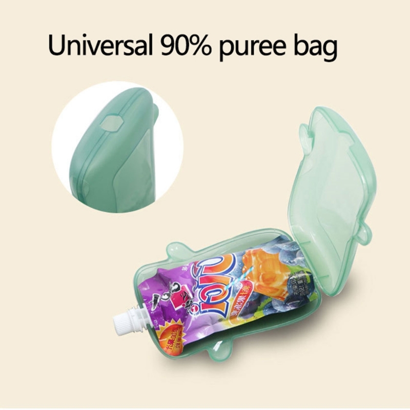 Convenient Food Pouch Holder M - Food Snacks For 1 Year Old recension och pris
