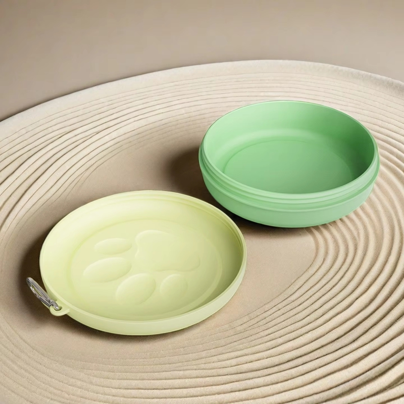 11/14cm2-in-1 Travel Dog Bowl  - Food Snacks For Camping recension och pris