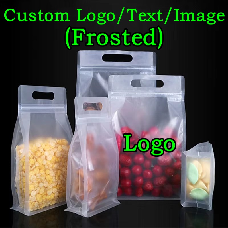 100PCS 3D Frosted Plastic Zipl - Food Like Snacks recension och pris