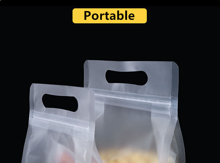 100PCS 3D Frosted Plastic Zipl - Food Like Snacks recension och pris
