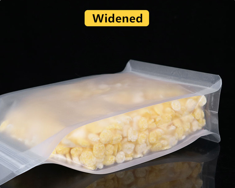 100PCS 3D Frosted Plastic Zipl - Food Like Snacks recension och pris