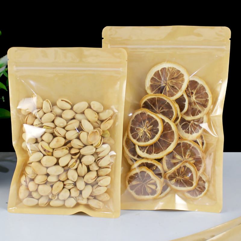 100pcs Eco-friendly Kraft Pape - Food Day Snacks recension och pris