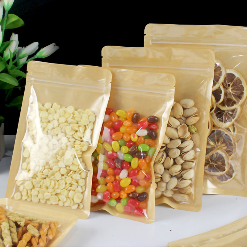 100pcs Eco-friendly Kraft Pape - Food Day Snacks recension och pris
