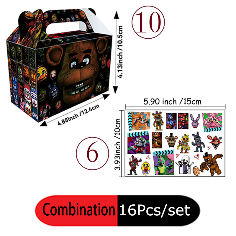 Five Nights at Freddy's Boxes  - Food Like Snacks recension och pris