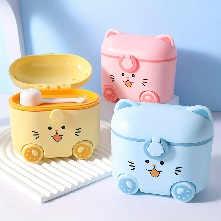 Cute Cat Milk Powder Container - Food Snacks For 1 Year Old recension och pris