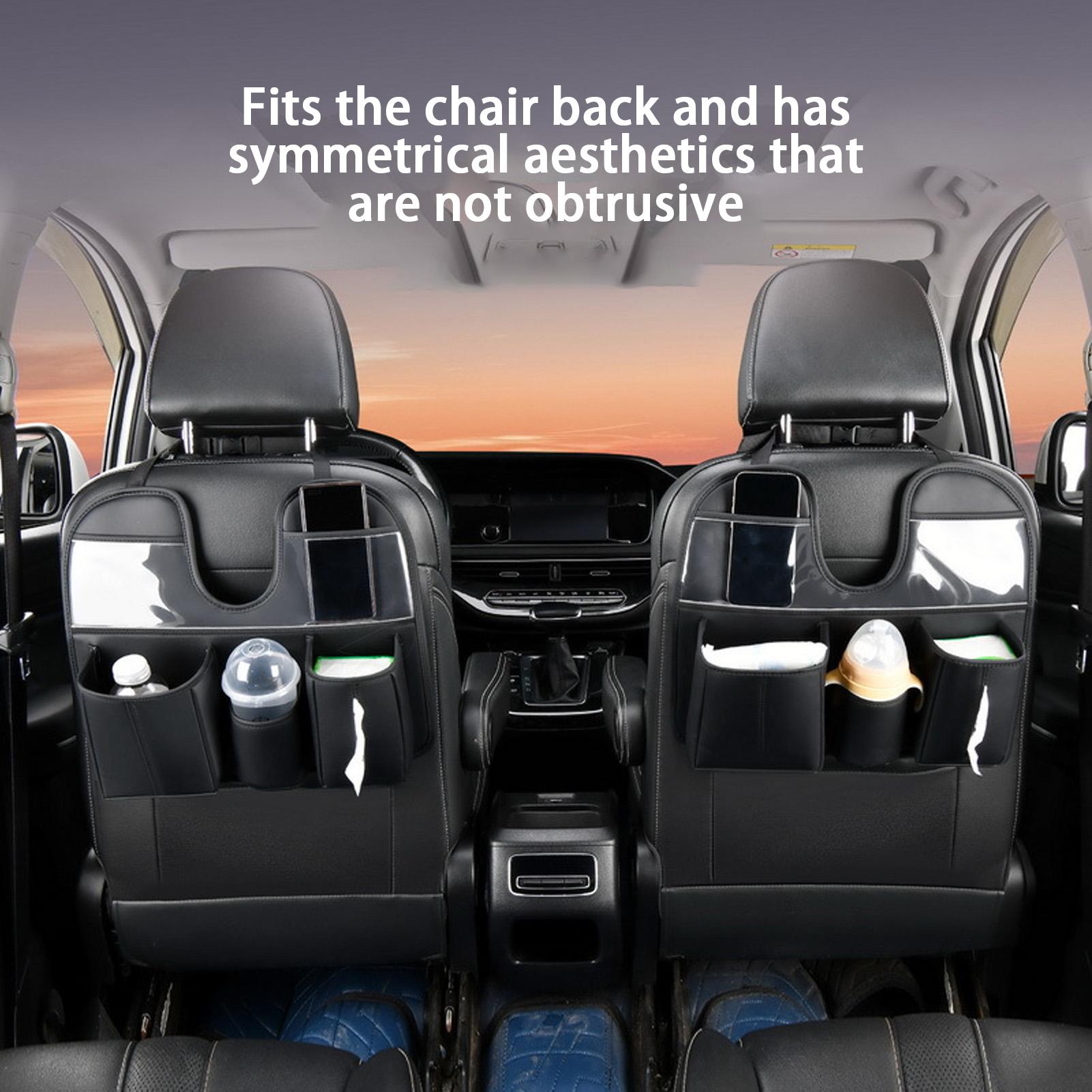 Car Seat Organizer Leather Lar - Rv Snacks & Food Zone Surat Menu recension och pris
