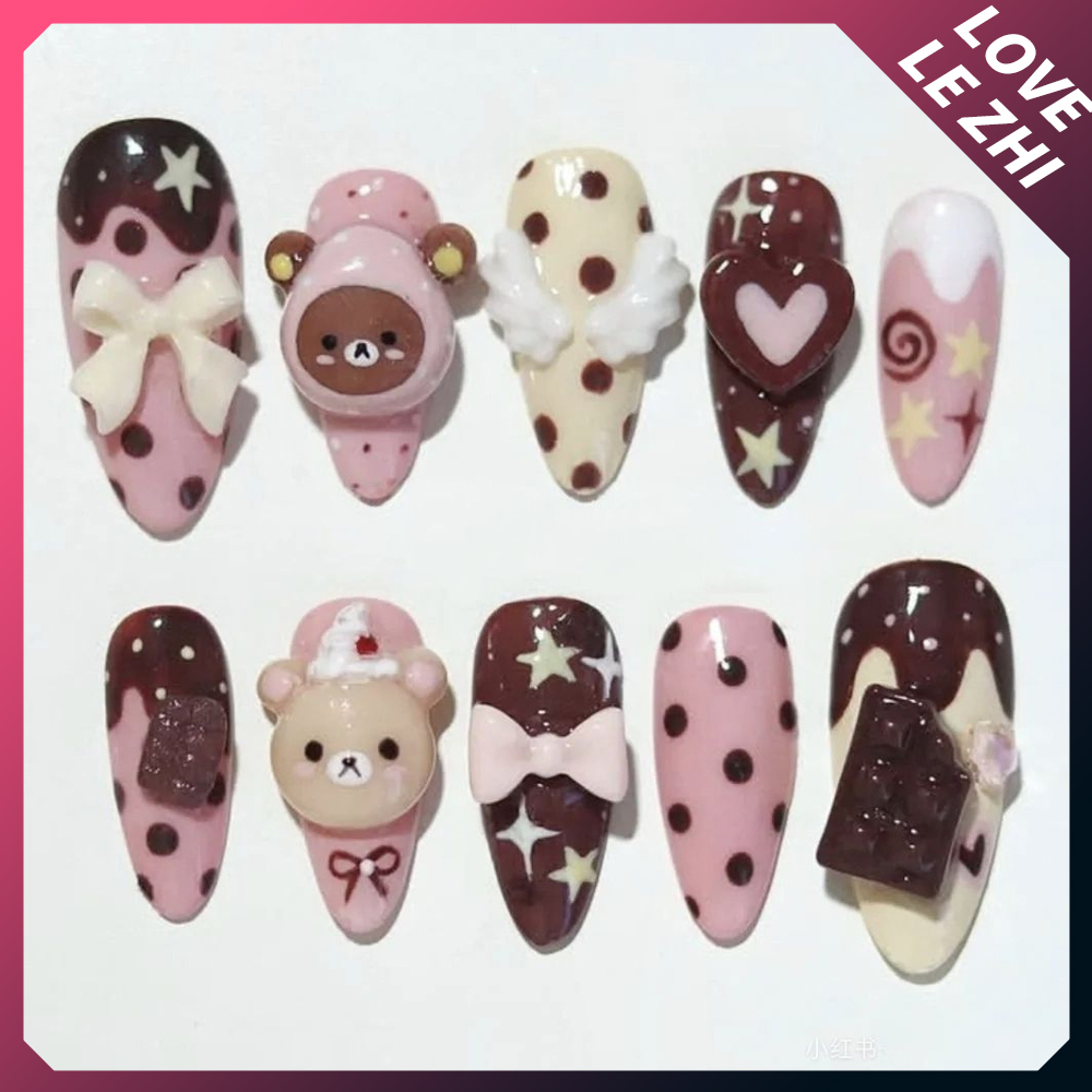 10Pcs Cartoon Kawaii Anime Ril - Food Like Snacks recension och pris