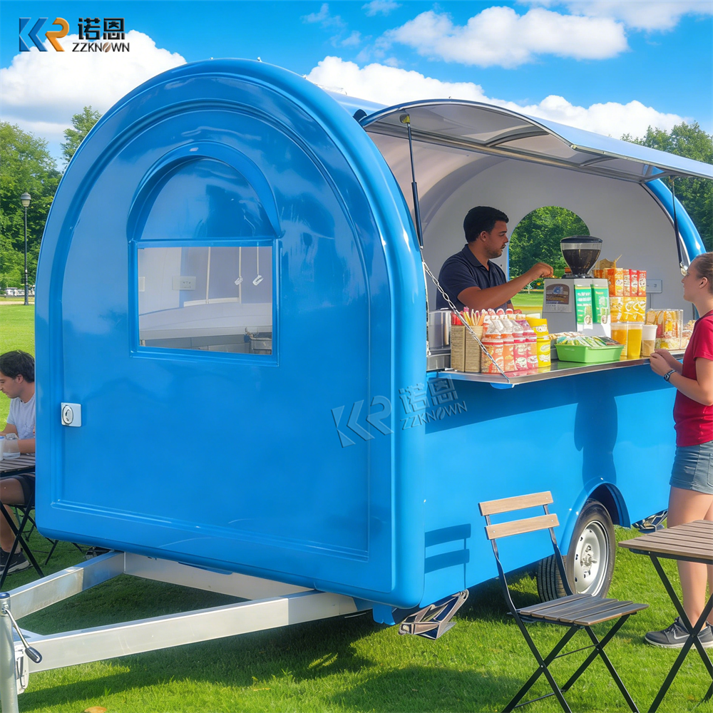 Commercial Fast Food Trailer M - Street Food Snacks recension och pris