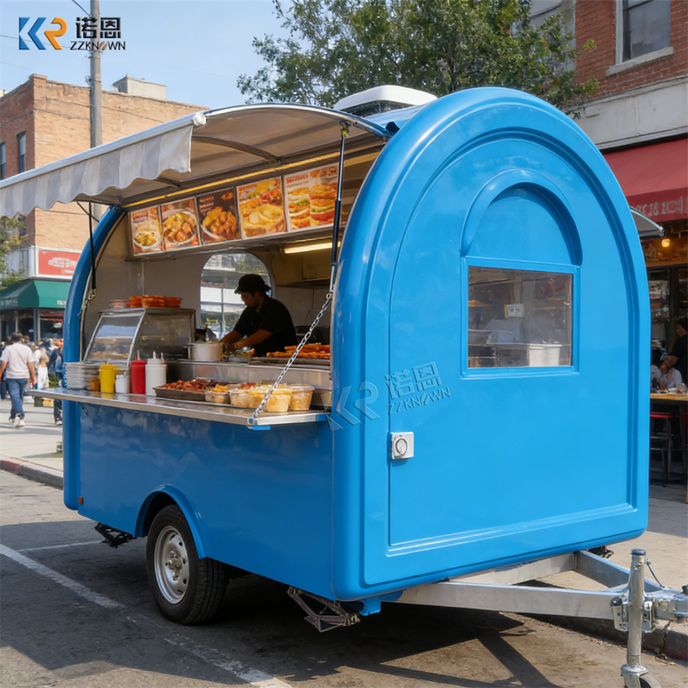 Commercial Fast Food Trailer M - Street Food Snacks recension och pris