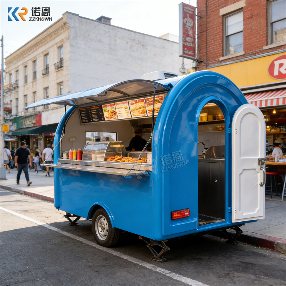 Commercial Fast Food Trailer M - Street Food Snacks recension och pris