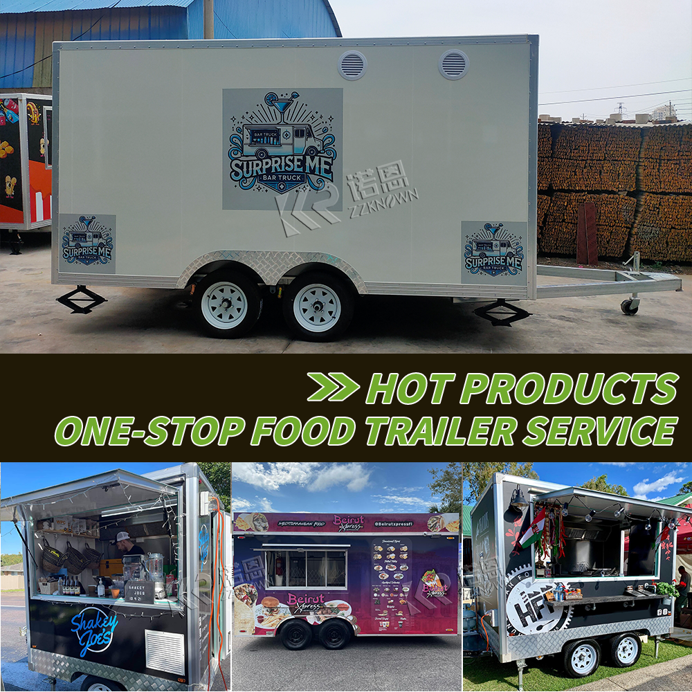 Mobile Food Truck With Full Ki - Fast Food With Snacks recension och pris