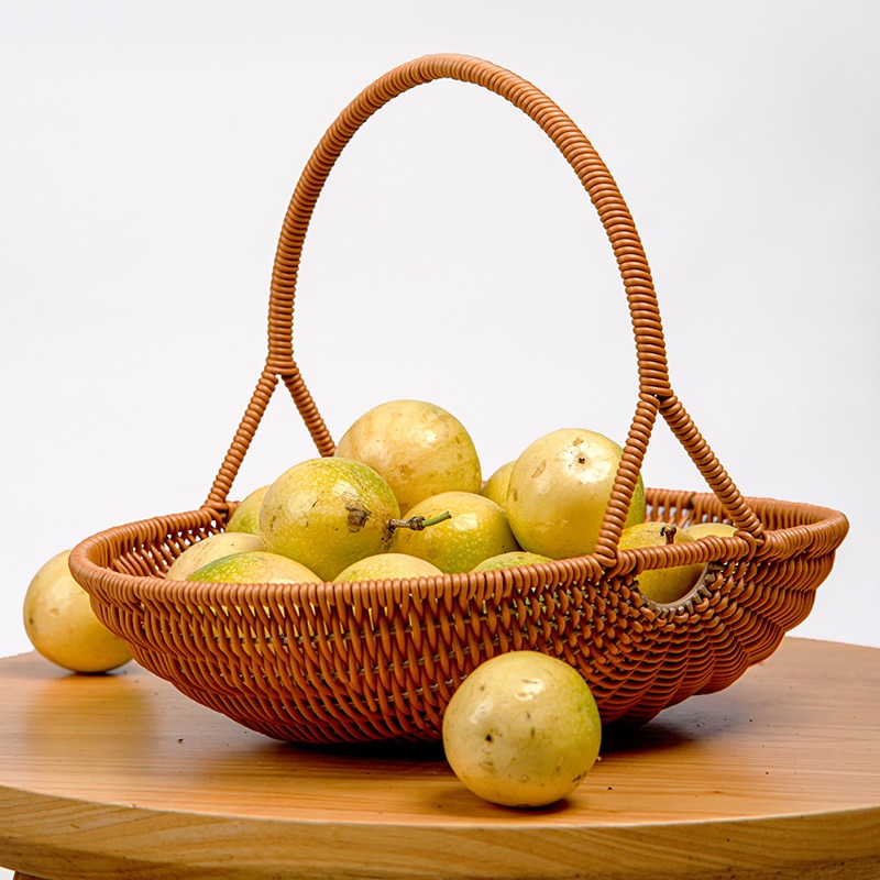 Plastic Imitation Rattan Woven - Food And Snacks For Picnic recension och pris
