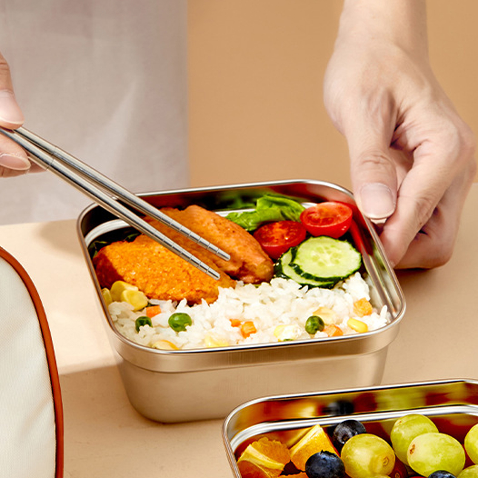 Stainless Steel Sandwich Box R - Food And Snacks For Picnic recension och pris