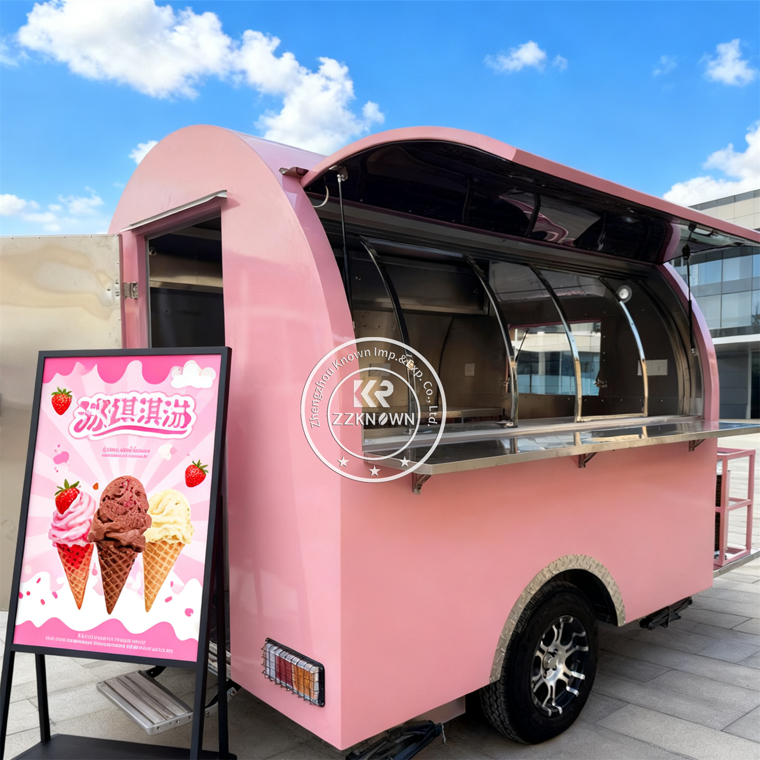 Outdoor Food Trailer Street Pi - Street Food Snacks recension och pris