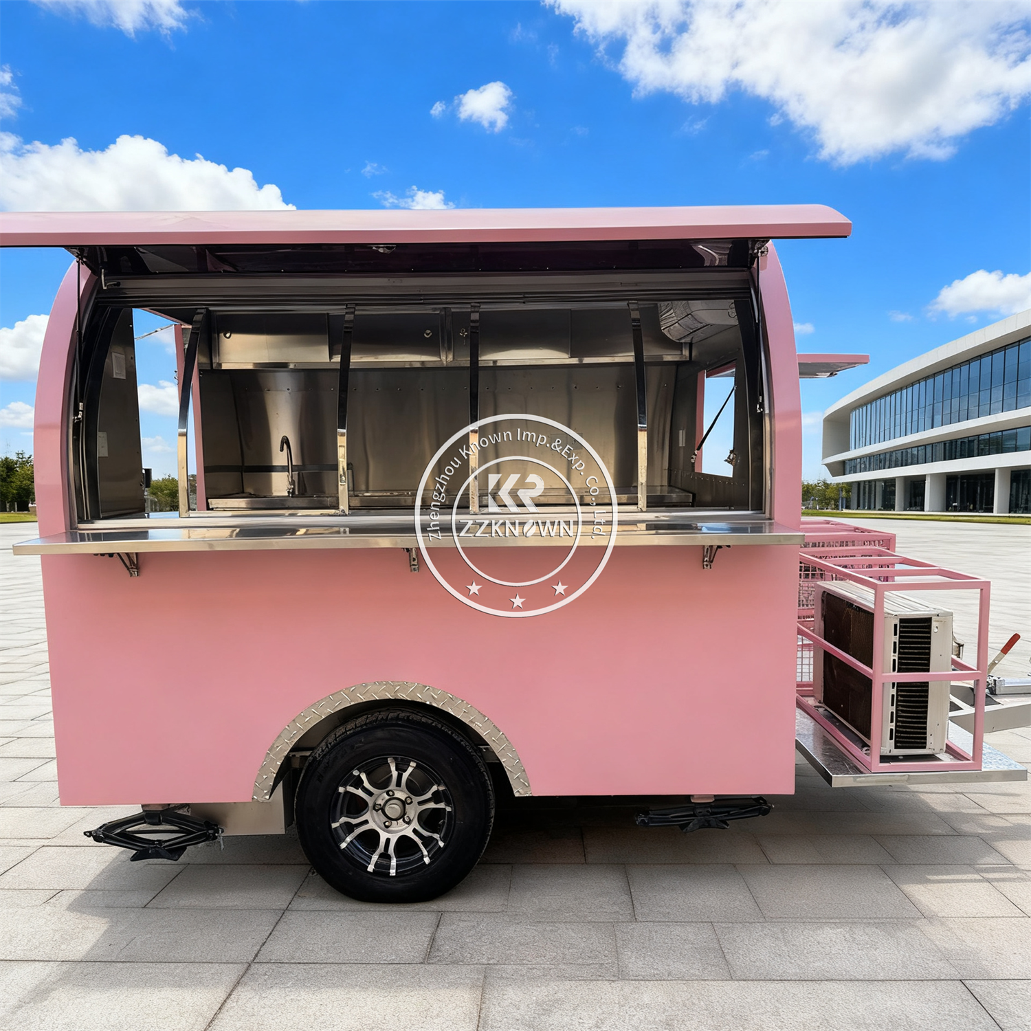 Outdoor Food Trailer Street Pi - Street Food Snacks recension och pris